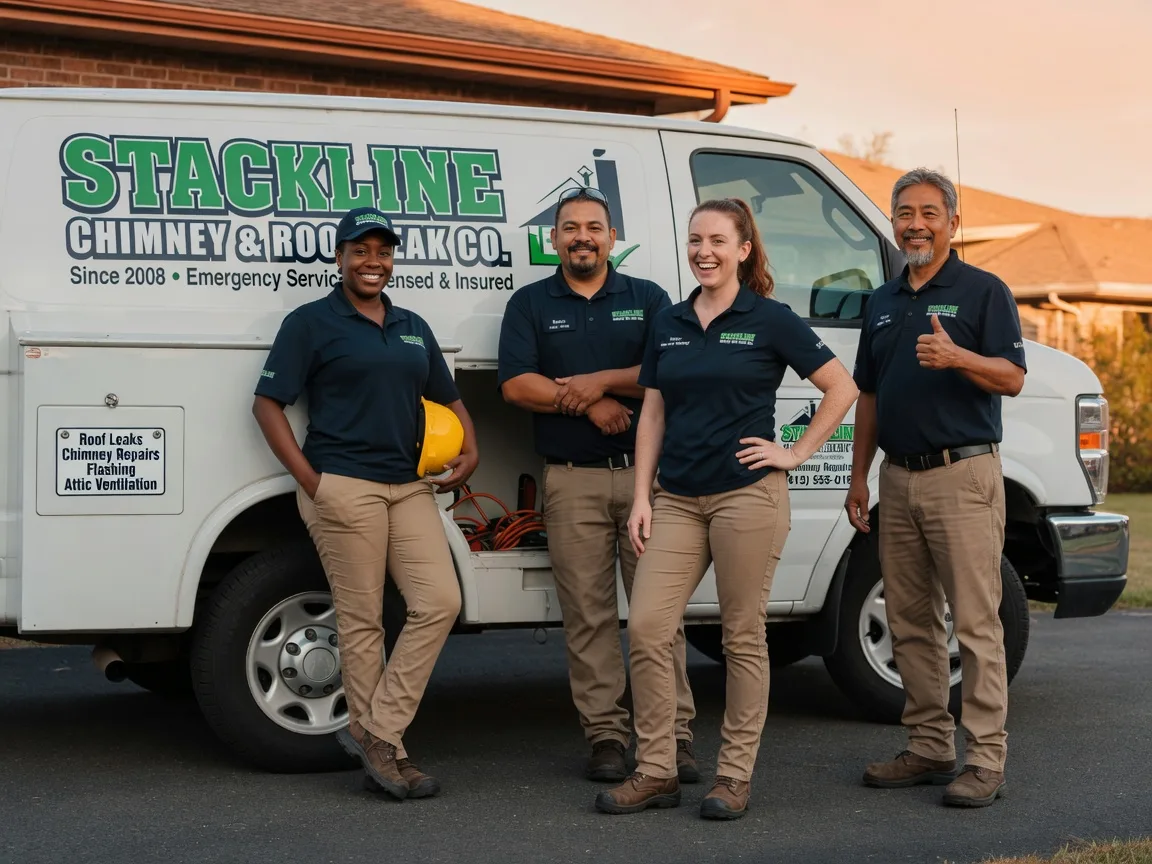 Chimney flashing repair company in Worton, MD